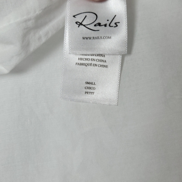 Rails Amellia Linen Blend Midi Striped Dress | Rails Dress | Spring Dress Small - Picture 3 of 9